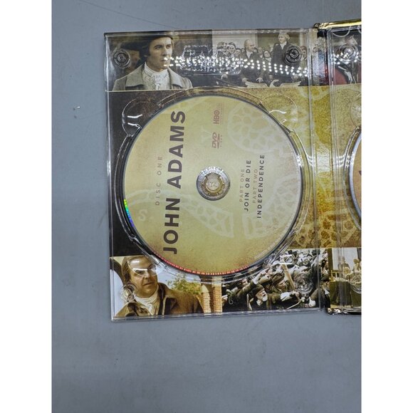 John Adams HBO Miniseries DVD Box 3 disk Set English READ - Picture 4 of 9